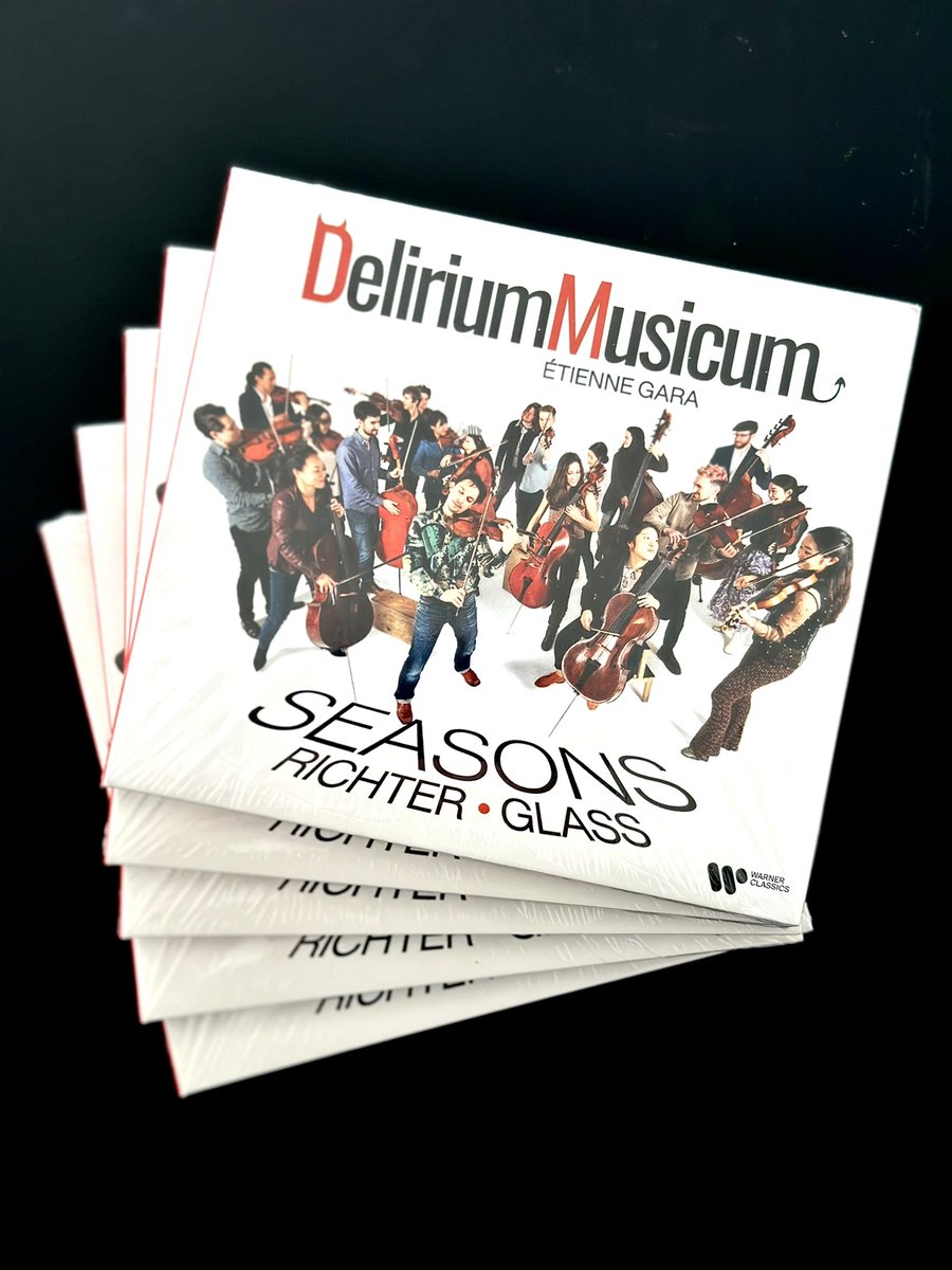 ZeViolinist's tweet photo. Have you got yours? CDs of SEASONS are available worldwide in your favorite stores (and on our website for the US)!
https://t.co/Fv19anPkD4

#deliriummusicum #newalbum #newcd #newrelease #classicalmusic #newclassical #chamberorchestra #etiennegara #bestmusic https://t.co/9rkMbp91Uk