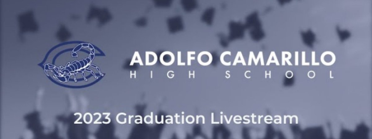 Please go to camarillohigh.us/stream-grad for the free live stream of the ACHS Class of 2023 Graduation Ceremony!!! #yagottabelieve #weareoxnardunion #adolfocamarillohighschool