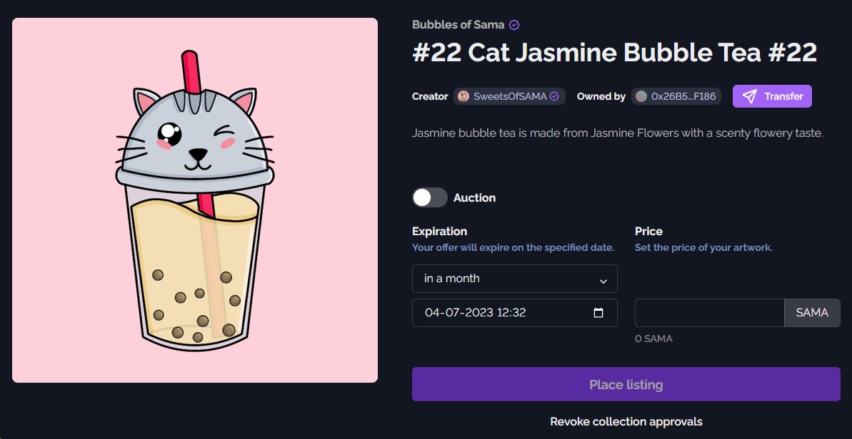 FusunKaragulle's tweet image. Got my sweets dropped to me by attending weekly Carnage @MoonsamaNFT😋 Thanks for this awesome NFT @SweetsOfSAMA !!

@RaresamaNFT #Carnage #P2C #Metaverse
