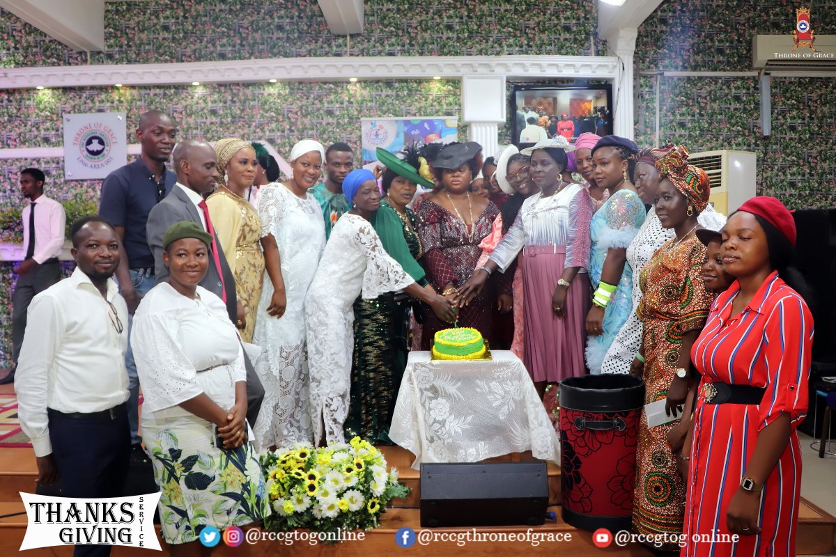 June birthday's Celebrants
The Marvelous God will bless you and give you all your heart desires 

#thanksgivingservice 
#Rccgtogonline
#Upside
#ThemarvelousGod
#Jesus
#rccgtog