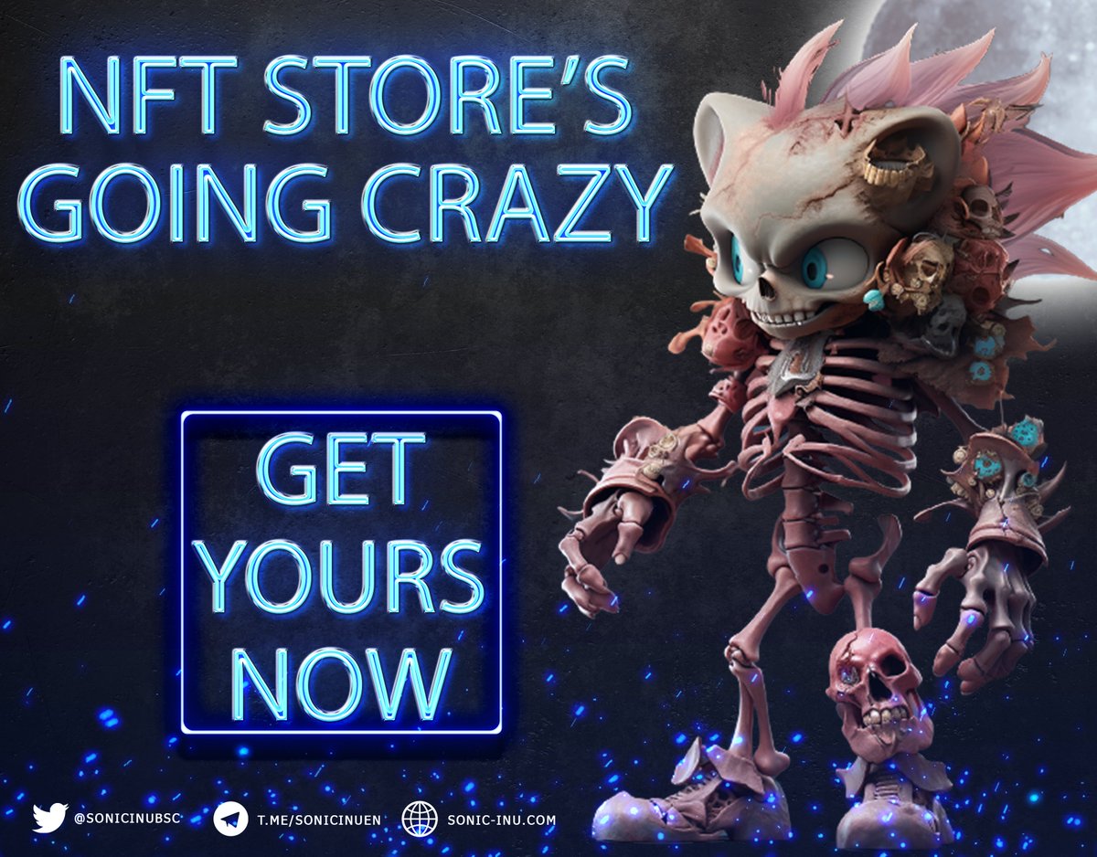 🔥🔥Sonic Inu NFT Marketplace LITERALLY IS ON FIRE🔥🔥

👉Many new, creative, and high-quality NFTs have been uploaded to our NFTIFY Marketplace and BINANCE Marketplace👈

💸💸Get your NFT now and re-sell it to grow your profit everyday💸💸

Check it here 👇👇👇👇👇

Our BINANCE