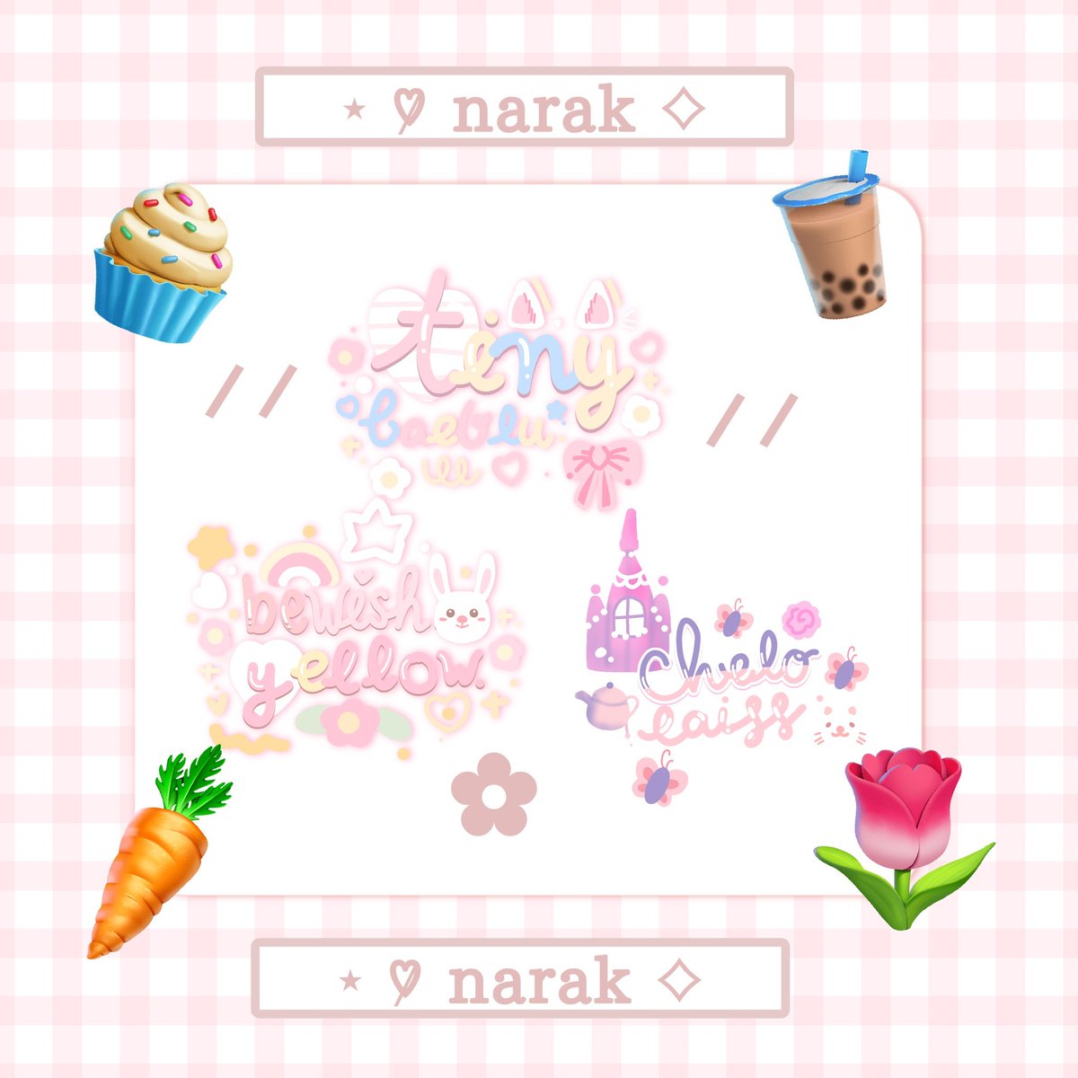 ✿ commission watermark  ✨🎀 

ราคาเริ่มต้นที่ 40 บาท

🥫 🧜🏻‍♀ สามารถพกรูปของตกเเต่งของตัวเองมาทำได้ หรือให้ทางร้านวาดให้

♡ มีบัตรสะสมเเต้มทุกท่าน

♡ ♡ ♡ : #รับออกแบบของแจก #ออกแบบลายน้ำ #รับออกแบบ