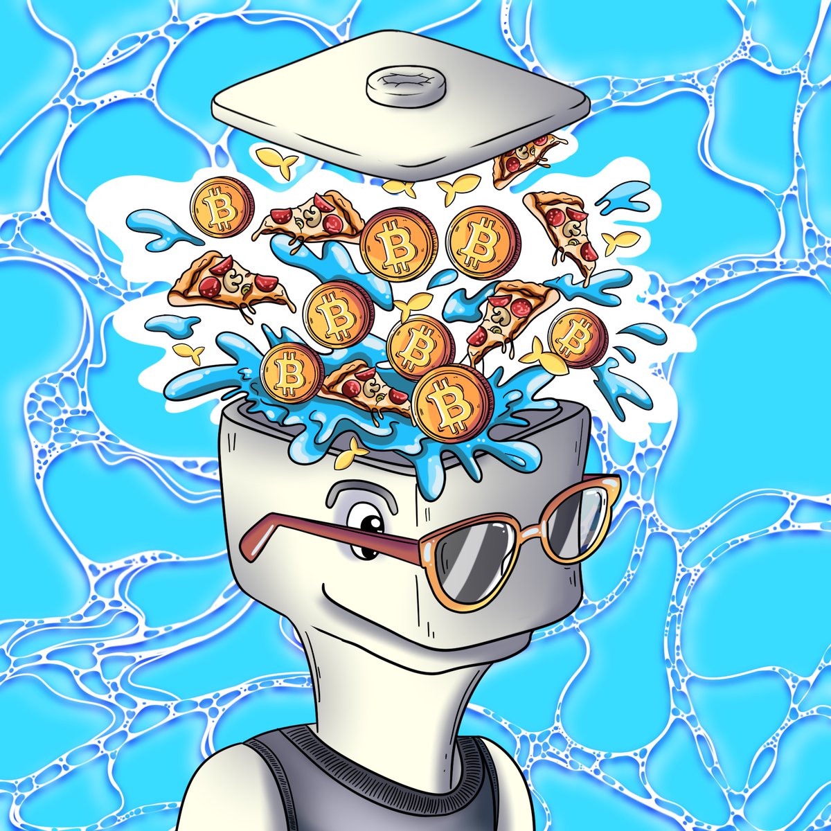 Mathizor's tweet image. Good morning. I finished drawing my third art,I hope you like my idea that I did and you enjoy 🐋  @Bitcoin_Whales_ @lizardofshame @bl0ckchainsavvy