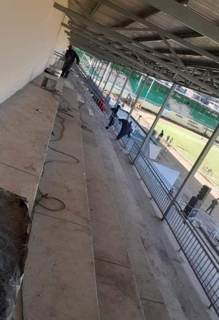 EMBU STADIUM

After removing the hired chairs, furniture's and other fittings.