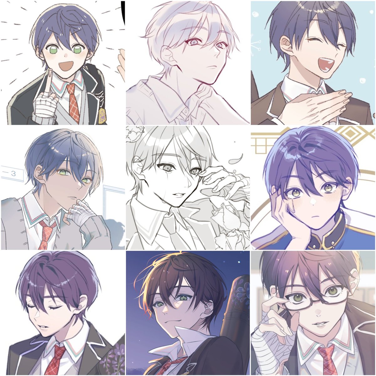 #繋がらなくていいから俺の剣持刀也を見てくれ こんなに長く1人を描き続けられたのはもちくんが初めてなんだよな〜