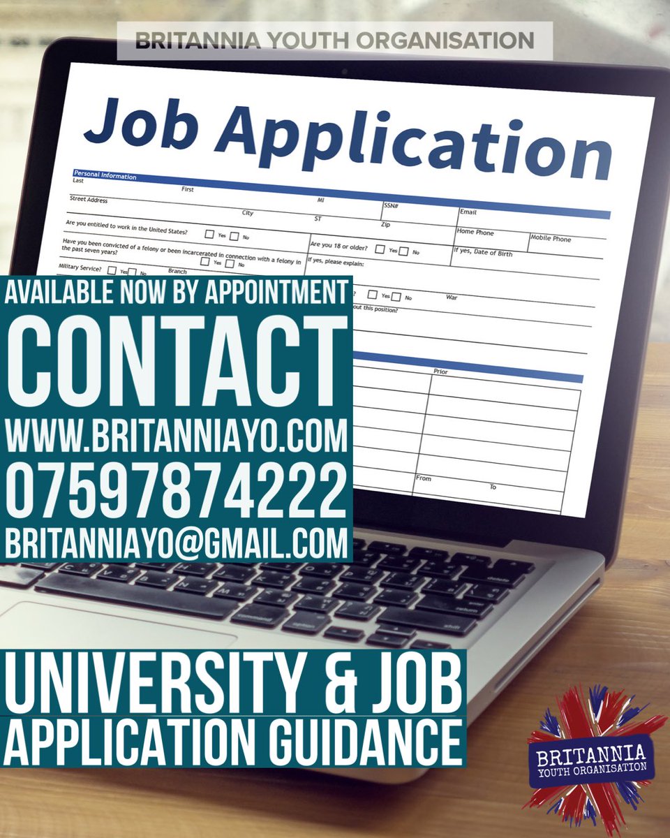 britanniayo's tweet image. Need some assistance with your University 🎓 or job 👩‍🔧 application? Get in touch with us and we can help point you in the right direction 📈

#britanniayouthorganisation #uniapplication #jobapplication