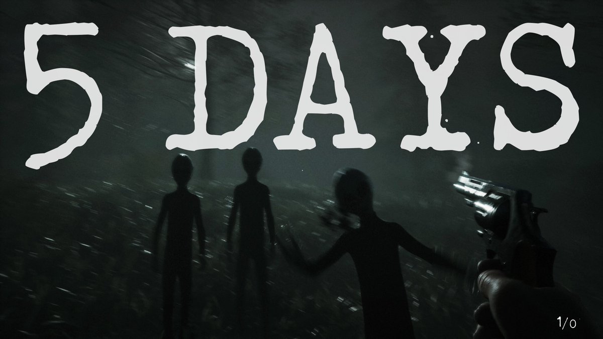 5 DAYS! Greyhill Incident Releases in 5 DAYS! 

The Greys are coming... 👽👽👽

#games #videogames #gaming #indiegames #horrorgame