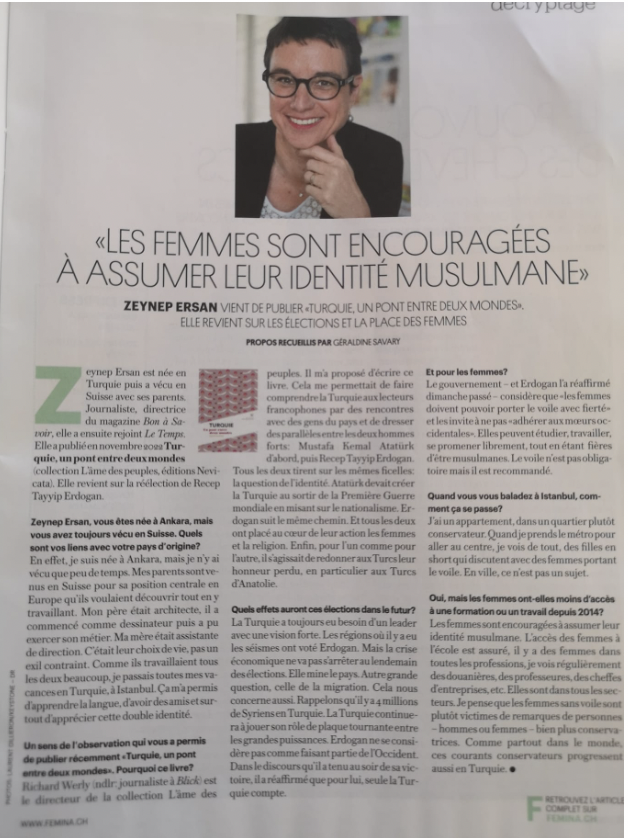 Coup de chapeau à <a href="/Zeldama_44/">Zeynep Ersan</a> , trépas présente dans les médias pour défendre son beau livre «Turquie, entre deux ponts». Notre collection <a href="/amedespeuples/">L'âme des peuples</a> <a href="/ed_NEVICATA/">Éditions NEVICATA</a> est un miracle. La preuve !