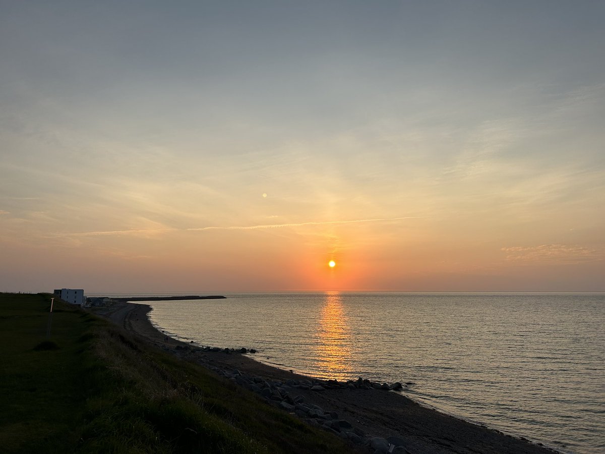 FN68 in Matane, QC before the weather crapped out! #hamradio #satellite #quebec #gaspesie