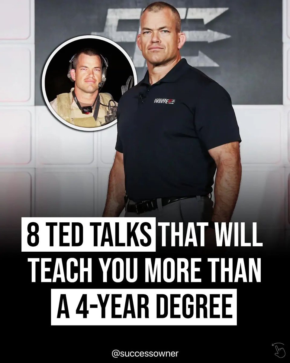 8 Ted Talks that will teach you more than a 4 year degree: