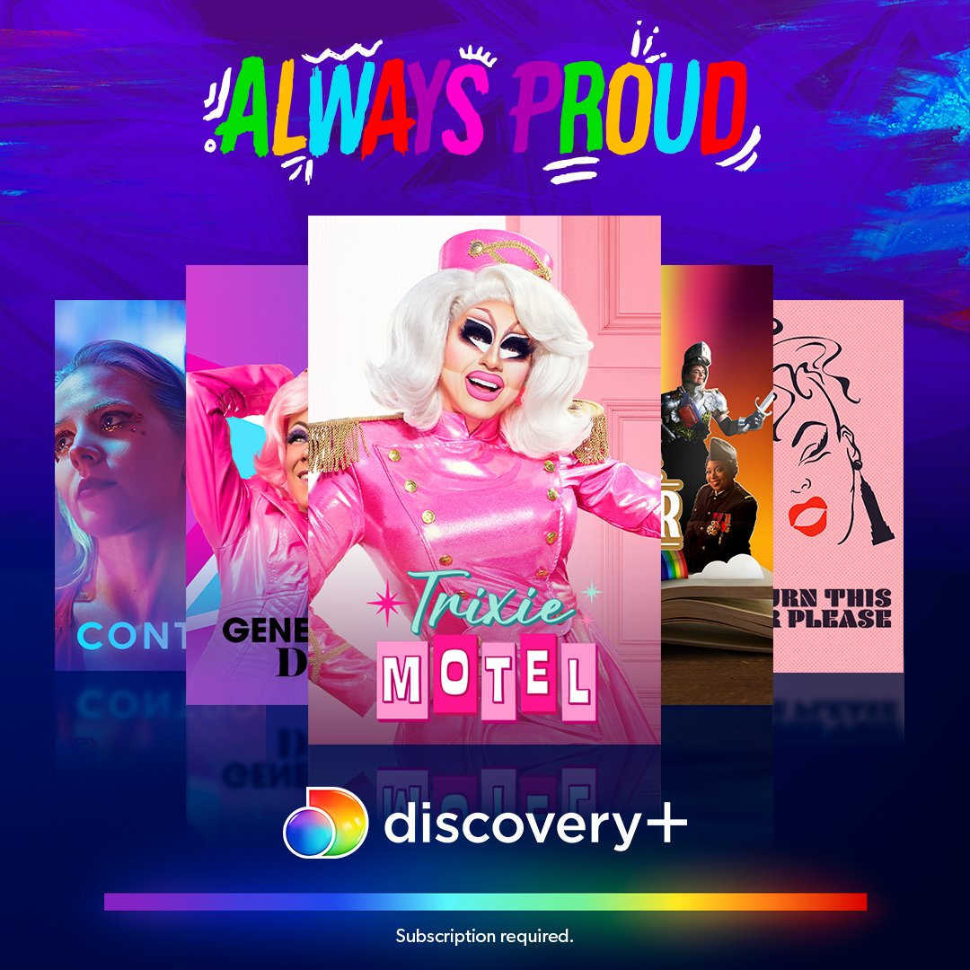 Incredible shows that entertain, educate and inspire 🌈 Stream the #AlwaysProud collection on @discoveryplusUK now! > bit.ly/3CaNR3T