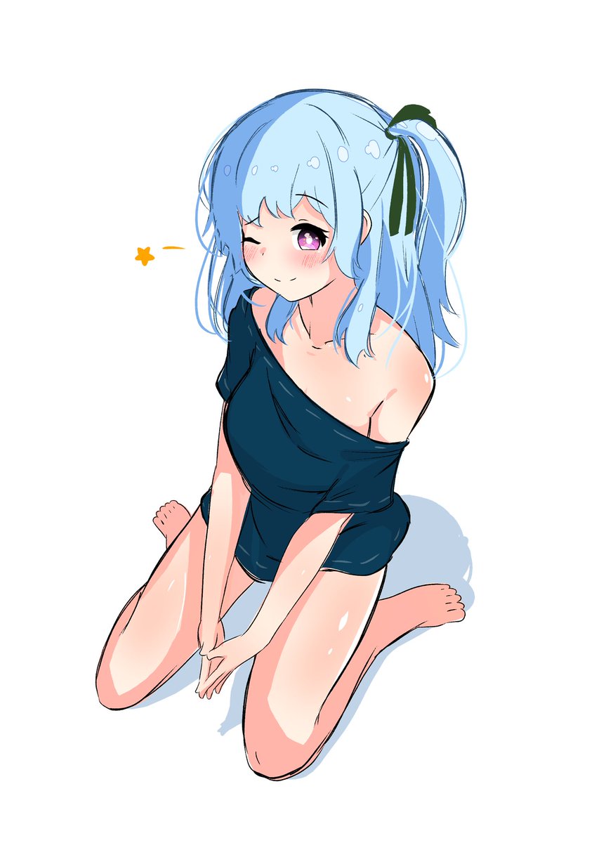 松原花音 「何も考えないで描いたかのちゃ」|たぶしる@Skeb募集中のイラスト