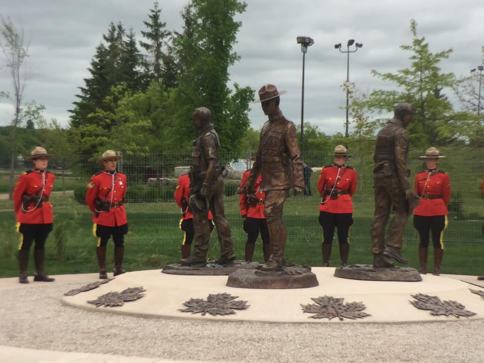 RCMPNB's tweet photo. We pause to remember. https://t.co/6LttCARNvy