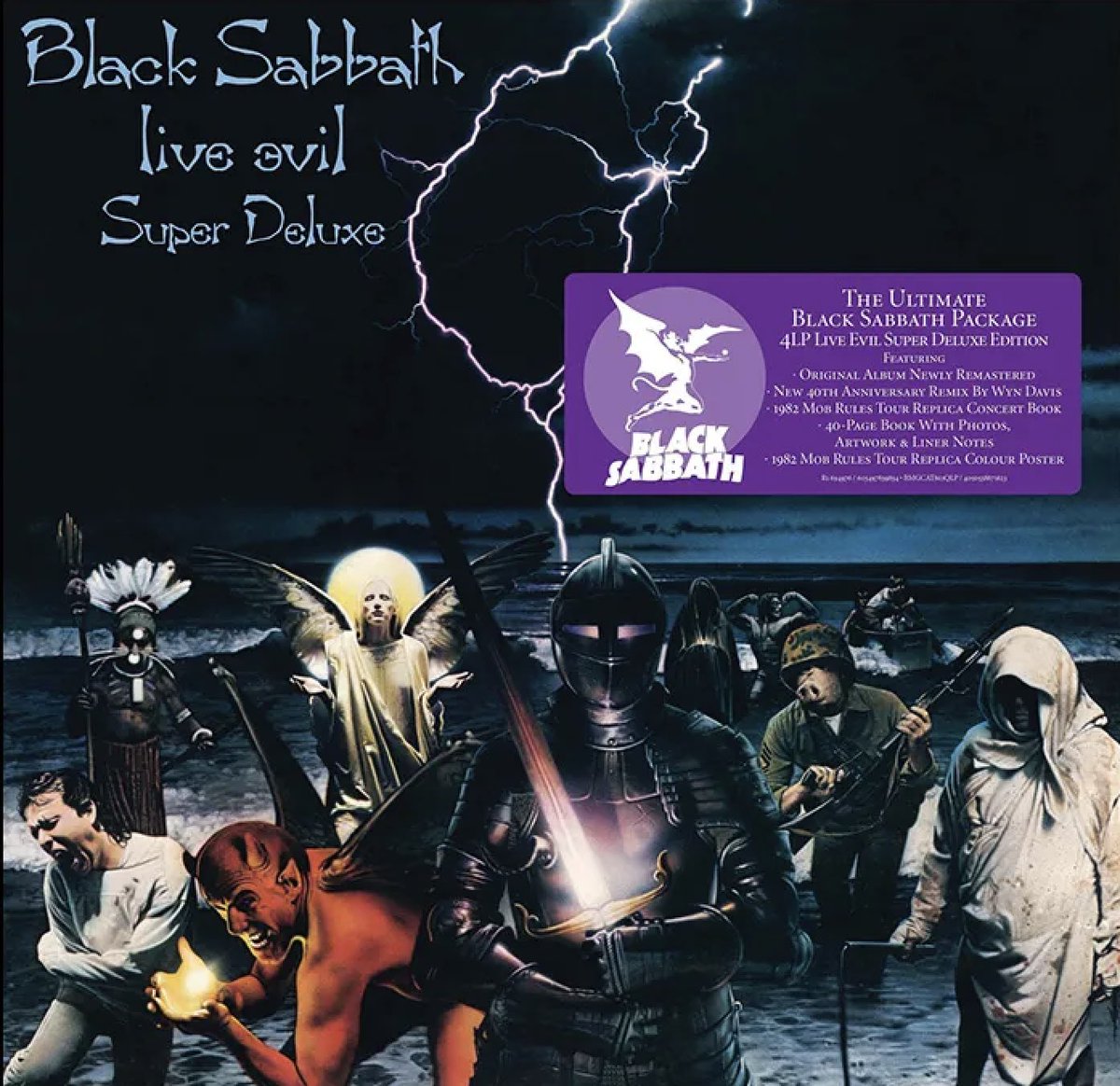 FINALLY This album is given its rightful mix! The new 2023 mix sounds superb! Just amazing! #blacksabbath #ronniejamesdio #tonyiommi #geezerbuler #vinnyappice #liveevil