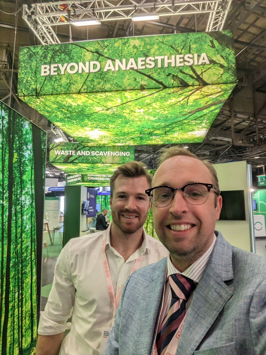 Team project greener anaesthesia <a href="/DarentValleyHsp/">Dartford and Gravesham NHS Trust</a> ready to present at <a href="/ESAIC_org/">ESAIC</a> #euroanaesthesia2023