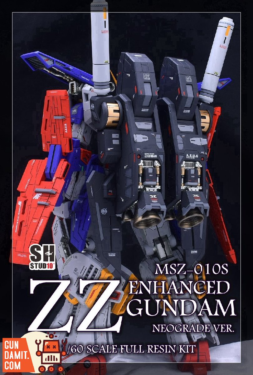 GundamitStore's tweet photo. [Pre-Order] SH Studio 1/60 MSZ-010S Enhanced ZZ Gundam Neograde Version Full Resin Garage Kit
Material: Resin
Scale:1/60
$239.99 Free Shipping
--------
👇links👇
https://t.co/vs7kVZrbPA

#shstudio #garagekit #gk #MSZ010S #gundam
#actionfigure #modelkit #Gundamit #GD https://t.co/r2W1ASjhfl