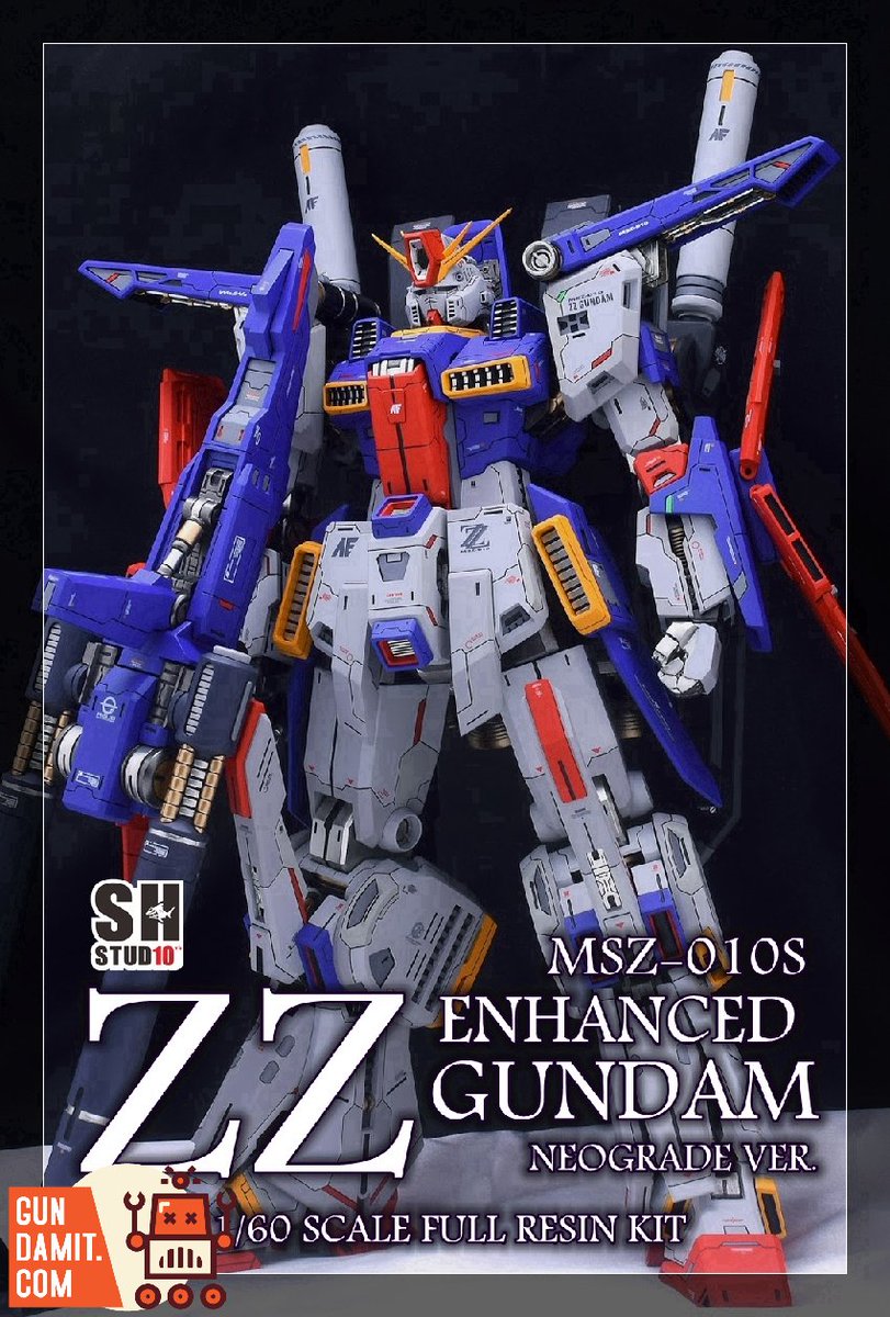 GundamitStore's tweet photo. [Pre-Order] SH Studio 1/60 MSZ-010S Enhanced ZZ Gundam Neograde Version Full Resin Garage Kit
Material: Resin
Scale:1/60
$239.99 Free Shipping
--------
👇links👇
https://t.co/vs7kVZrbPA

#shstudio #garagekit #gk #MSZ010S #gundam
#actionfigure #modelkit #Gundamit #GD https://t.co/r2W1ASjhfl