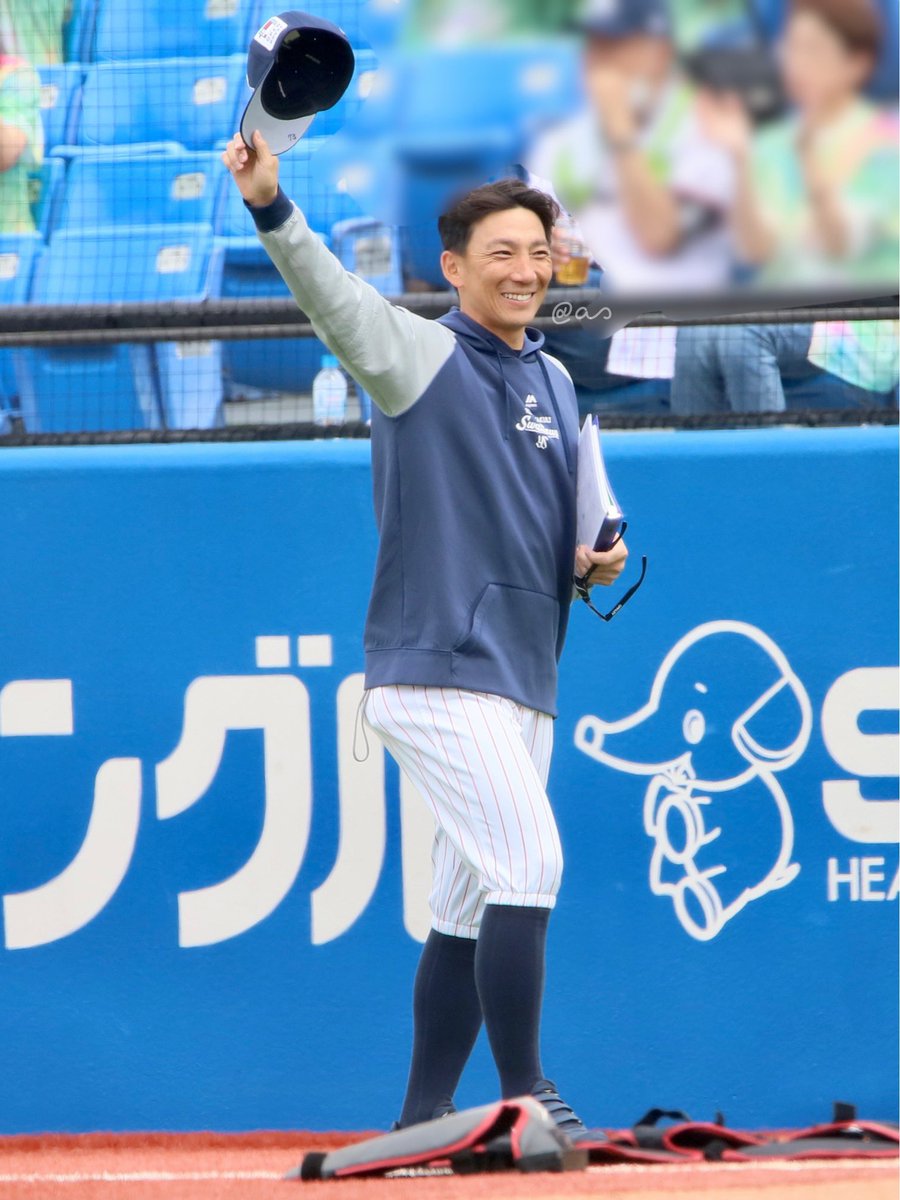 正面向いた嶋さんも良き👏
2023/06/03 神宮球場
#swallows #東京ヤクルトスワローズ #嶋基宏