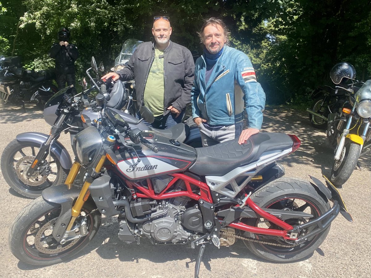 Richard Hammond (@richardhammond) on Twitter photo If you are lucky enough to be a biker, and own a bike, it is your moral and legal obligation to exercise it on a day like today. Fact. If you are lucky enough to be a biker, and own a bike, it is your moral and legal obligation to exercise it on a day like today. Fact.