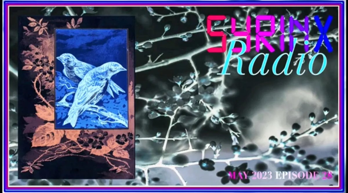 Newnew! SYRINX-RADIO ep.28 May 2023 is up on the YouTubes: youtu.be/A0WJ6Akb4to

Turn On, Tune In, Drop Out!
Enjoy!!!

#syrinxradio #monthlypodcast #april #avantgarde #improvisedmusic #soundcollage #mixtape #sitar #björk #unravel #tapeloops  #jarvisearnshaw #benignpublications