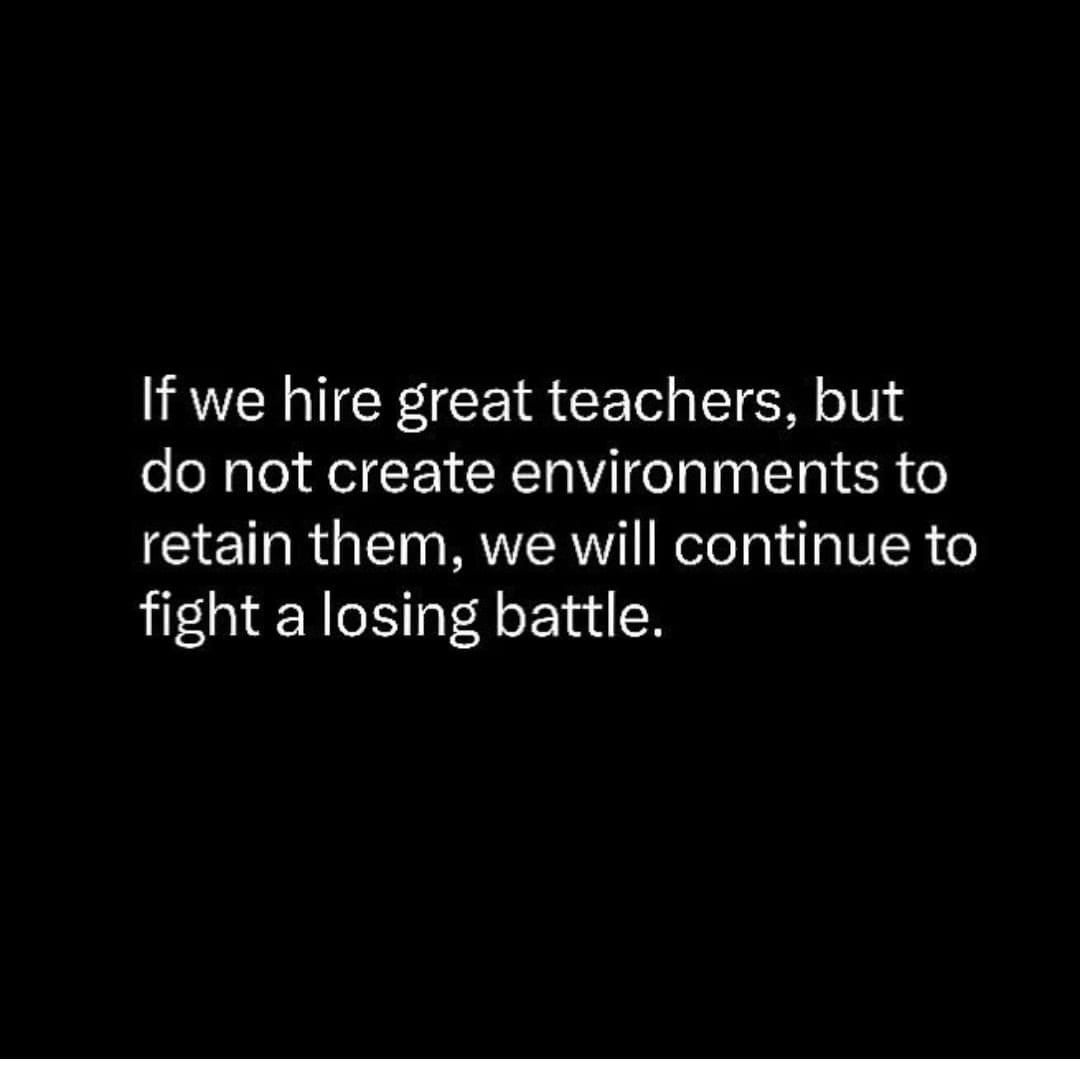 We have the best Tts🙌 working with our Ss. We want to continue to grow & retain our amazing Tts. We are constantly looking for ways to maintain & improve. Message me your ideas & ways (outside of pay) that we can continue to support and retain Tts.  #ComeGrowWithUs #ccs_ec