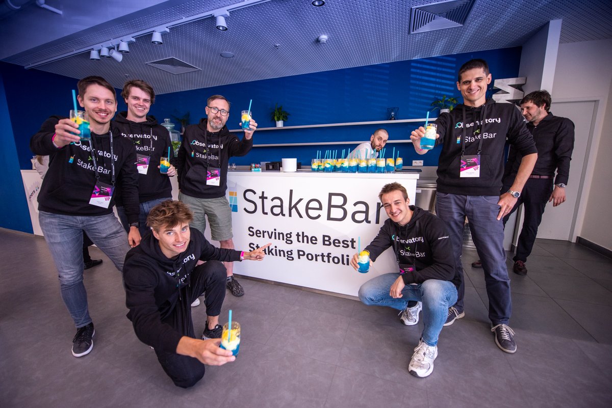 StakeBar (@stakebar) on Twitter photo Calling all <a href="/Gateway_Conf/">Gateway to Cosmos 2023</a> attendees ๐ฃ
Today, we're serving the best staking drink ๐ธ at StakeBar!
Drop by for a chat with our team and your first drink is on us! ๐ป
Fancy a free๐ธ? Cheers ๐ป Calling all <a href="/Gateway_Conf/">Gateway to Cosmos 2023</a> attendees ๐ฃ
Today, we're serving the best staking drink ๐ธ at StakeBar!
Drop by for a chat with our team and your first drink is on us! ๐ป
Fancy a free๐ธ? Cheers ๐ป