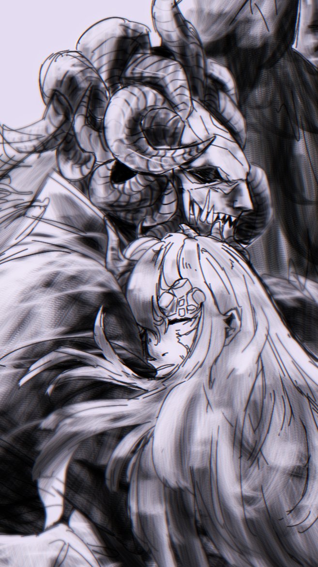 Posting this so I won't touch it anymore.

Anyway, have two sleepy omen bros🛌💤
(AND MORGOTT WITH LONG HAIR. RAAAA🗣️)