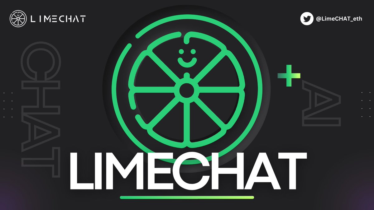 limechat_eth's tweet photo. @JakeGagain $LIME
LimeCHAT - A Decentralized Web3 Social App on Ethereum with AI-powered Connections. https://t.co/hLGfI3nSkh