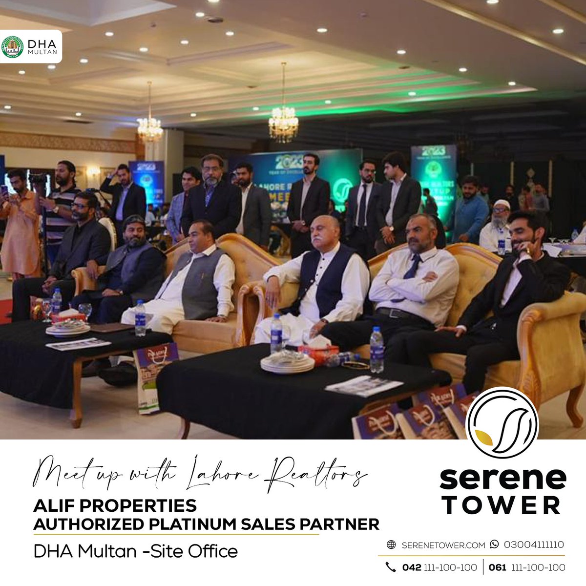 SereneTower's tweet image. | 𝐌𝐄𝐄𝐓-𝐔𝐏 𝐖𝐈𝐓𝐇 𝐋𝐀𝐇𝐎𝐑𝐄 𝐑𝐄𝐀𝐋𝐓𝐎𝐑𝐒 |
Realtors from Lahore visited Serene Tower, DHA Multan on 𝐒𝐚𝐭𝐮𝐫𝐝𝐚𝐲 𝟑𝐫𝐝 𝐉𝐮𝐧𝐞 𝟐𝟎𝟐𝟑.
𝗖𝗼𝗻𝘁𝗮𝗰𝘁:
042-111-100-100 / 061-111-100-100
0300-4111110
𝘄𝘄𝘄.𝘀𝗲𝗿𝗲𝗻𝗲𝘁𝗼𝘄𝗲𝗿.𝗰𝗼𝗺
#serenetower #dhamultan