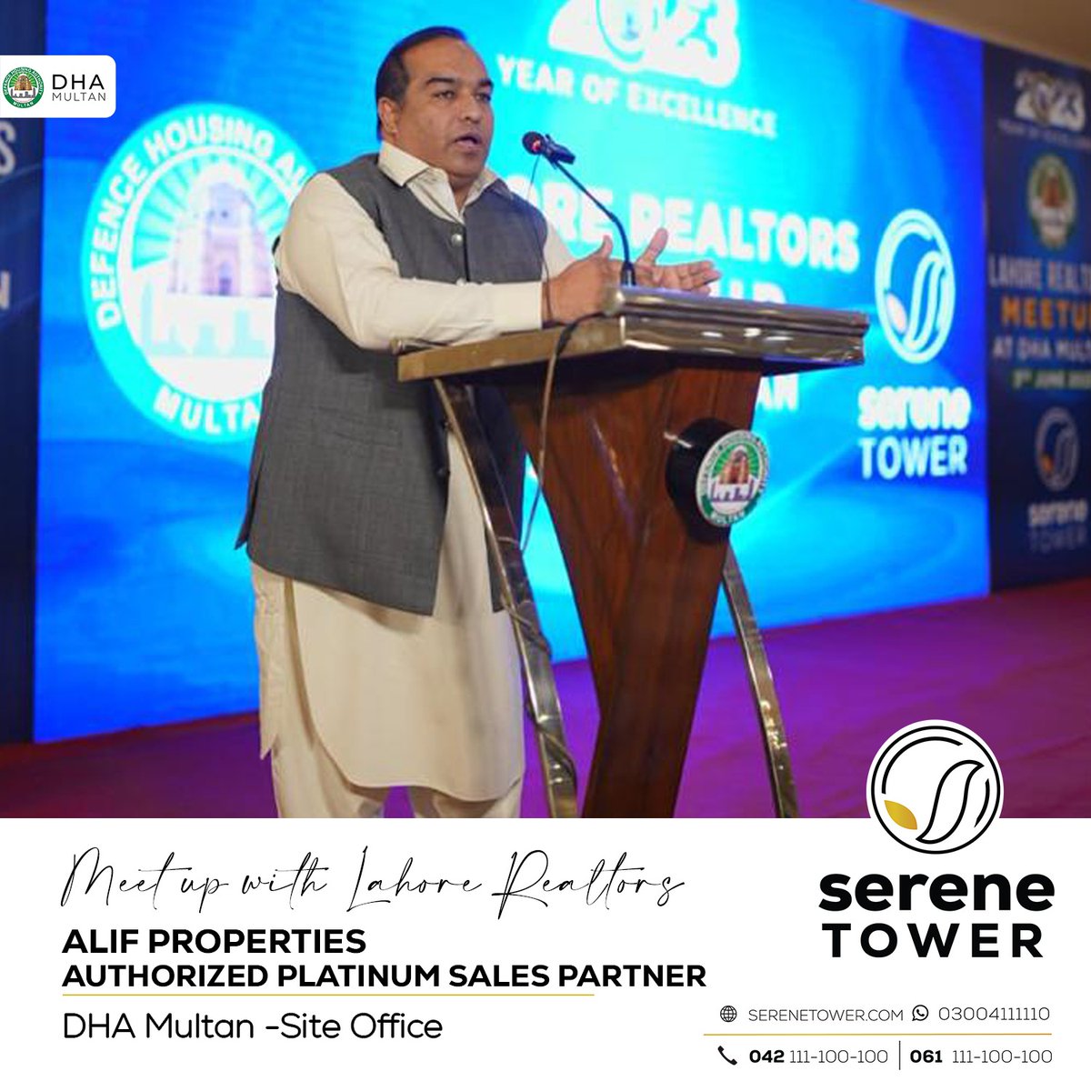 SereneTower's tweet image. | 𝐌𝐄𝐄𝐓-𝐔𝐏 𝐖𝐈𝐓𝐇 𝐋𝐀𝐇𝐎𝐑𝐄 𝐑𝐄𝐀𝐋𝐓𝐎𝐑𝐒 |
Realtors from Lahore visited Serene Tower, DHA Multan on 𝐒𝐚𝐭𝐮𝐫𝐝𝐚𝐲 𝟑𝐫𝐝 𝐉𝐮𝐧𝐞 𝟐𝟎𝟐𝟑.
𝗖𝗼𝗻𝘁𝗮𝗰𝘁:
042-111-100-100 / 061-111-100-100
0300-4111110
𝘄𝘄𝘄.𝘀𝗲𝗿𝗲𝗻𝗲𝘁𝗼𝘄𝗲𝗿.𝗰𝗼𝗺
#serenetower #dhamultan