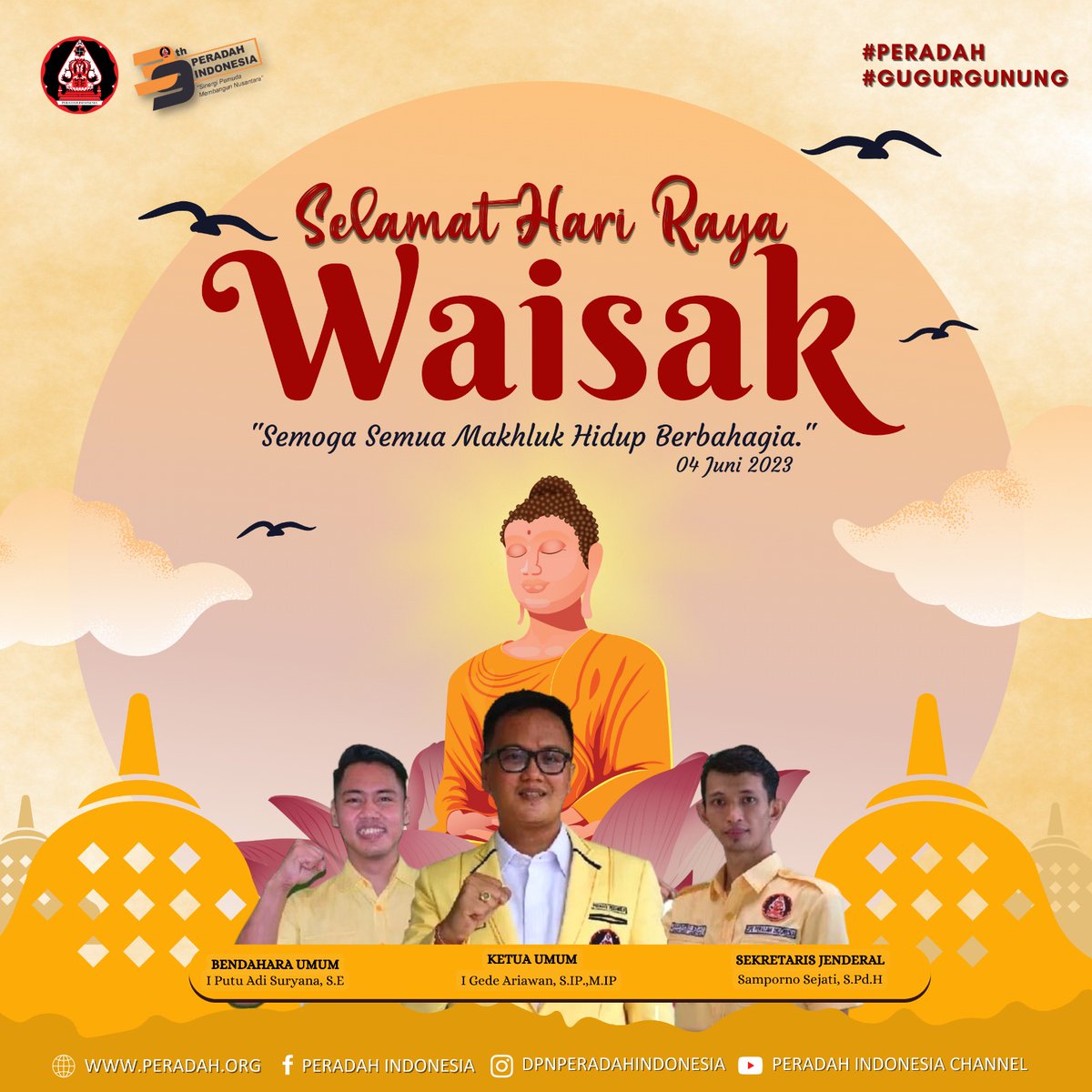 Selamat Hari Trisuci Waisak 2567 BE.

Sabbe Satta bhavantu sukhitatta
Semoga semua makhluk berbahagia

<a href="/gemabudhi_id/">Gemabudhi_ID</a>
@bambang_patijaya