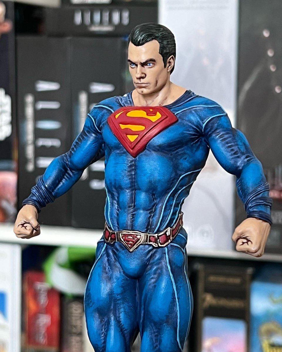 dice_sagas's tweet photo. WIP Superman! Just the cape left 🤗 
#DC #xmen #MarvelAvengers #boardgames #boardgame #Marvel #warhammer #gamenight #dicesagas #bgg #bhfyp #boardgamenight #cardgames #cmongames #ClarkKent #Superman #dccomics #miniatures #miniaturepainting https://t.co/rA6mHyVwGL