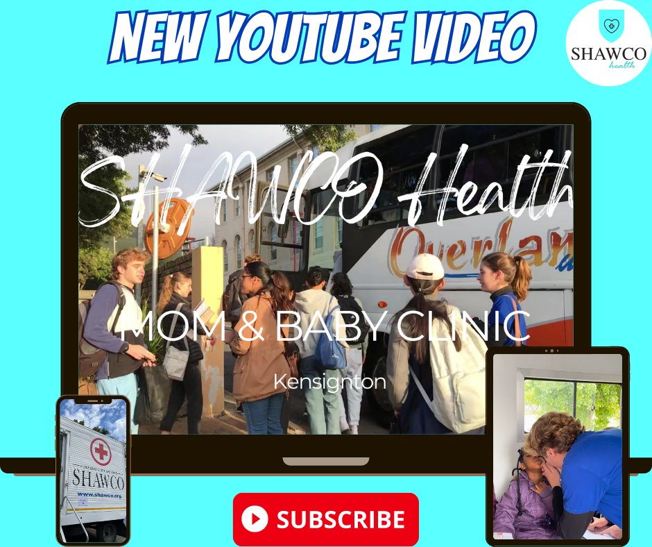 Have you seen our new YouTube video yet?
We're excited to give you a behind-the-scenes look into what we do at our SHAWCO Health Mom and Baby Clinics. 
Watch the video here: youtu.be/ATZbZqSQ-yM

Subscribe to our YouTube channel for more exclusive SHAWCO content!💙
