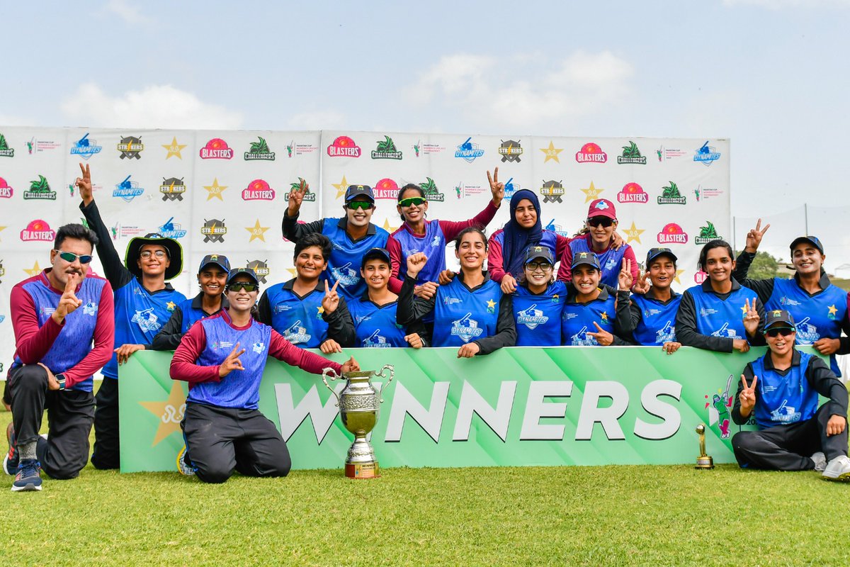 Dynamites wins Pakistan Women's ODI Cup 2023

#Pakistan #womencricket