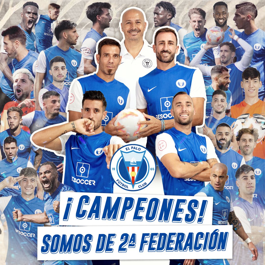 ¡¡¡EL PALO FC ES DE 2ª RFEF!!!
            
           💙💙💙💙💙