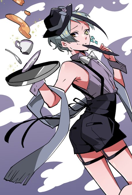 夏服中学生くらいのジェも描いた