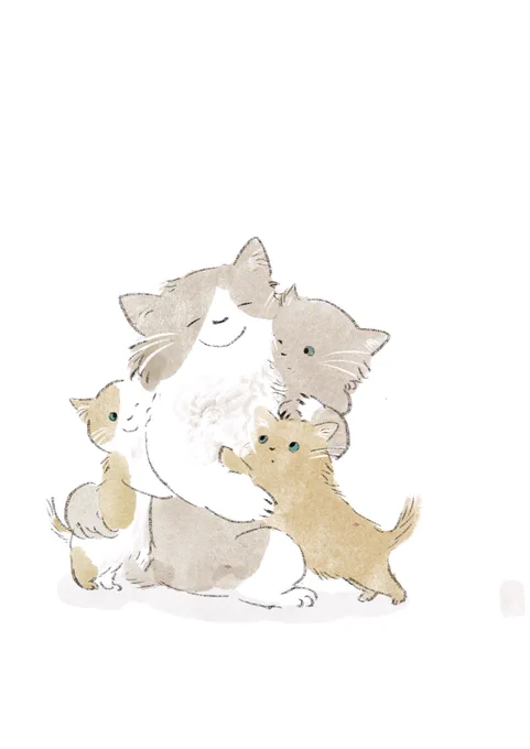 #猫とハグする日