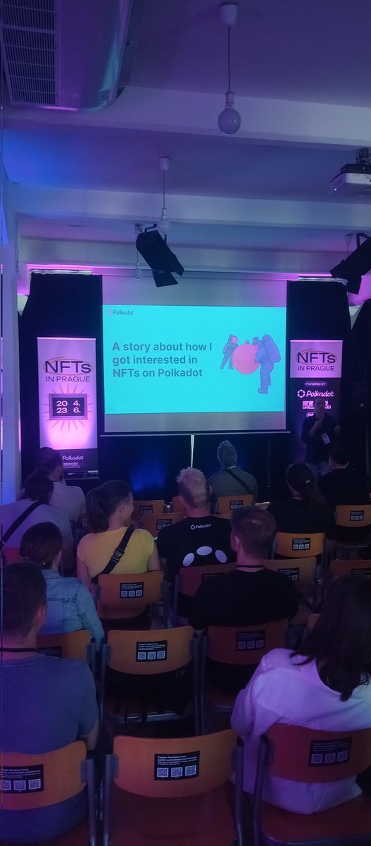 DTRVL_tours's tweet photo. Checking out NFT Prague @Paralelni_polis with @Polkadot https://t.co/dwqmWIr9TI