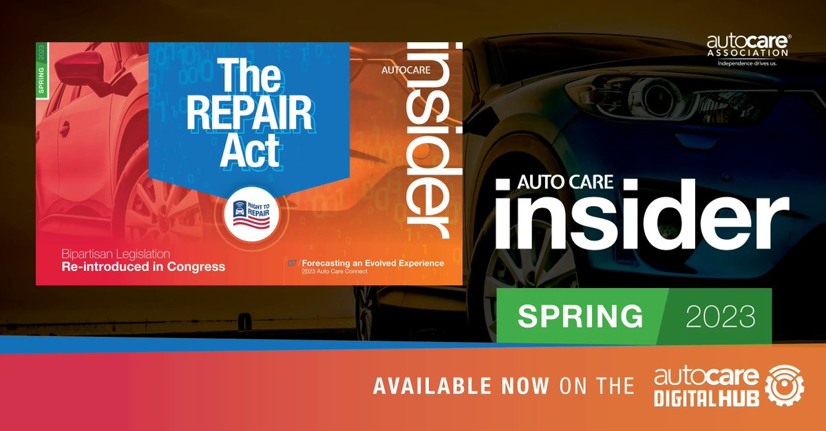 AutoCareOrg's tweet photo. ICYMI: Stay informed and up-to-date on all things auto care! This digital version of our quarterly publication is your go-to source for association news, tools, and resources. Read it now: https://t.co/2nGMk6JUzZ https://t.co/2By6QONnSp