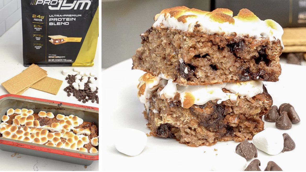 JimStoppani's tweet photo. No campfire? No problem! All you need to make an amazing batch of s'mores is your kitchen oven and Pro JYM 🔥👉https://t.co/QXKijRAeHv
#recipe #macros #diet #protein #projym #overnightoats #fyp #foryoupage #jym #jymsupps https://t.co/FbBw5uiLcC