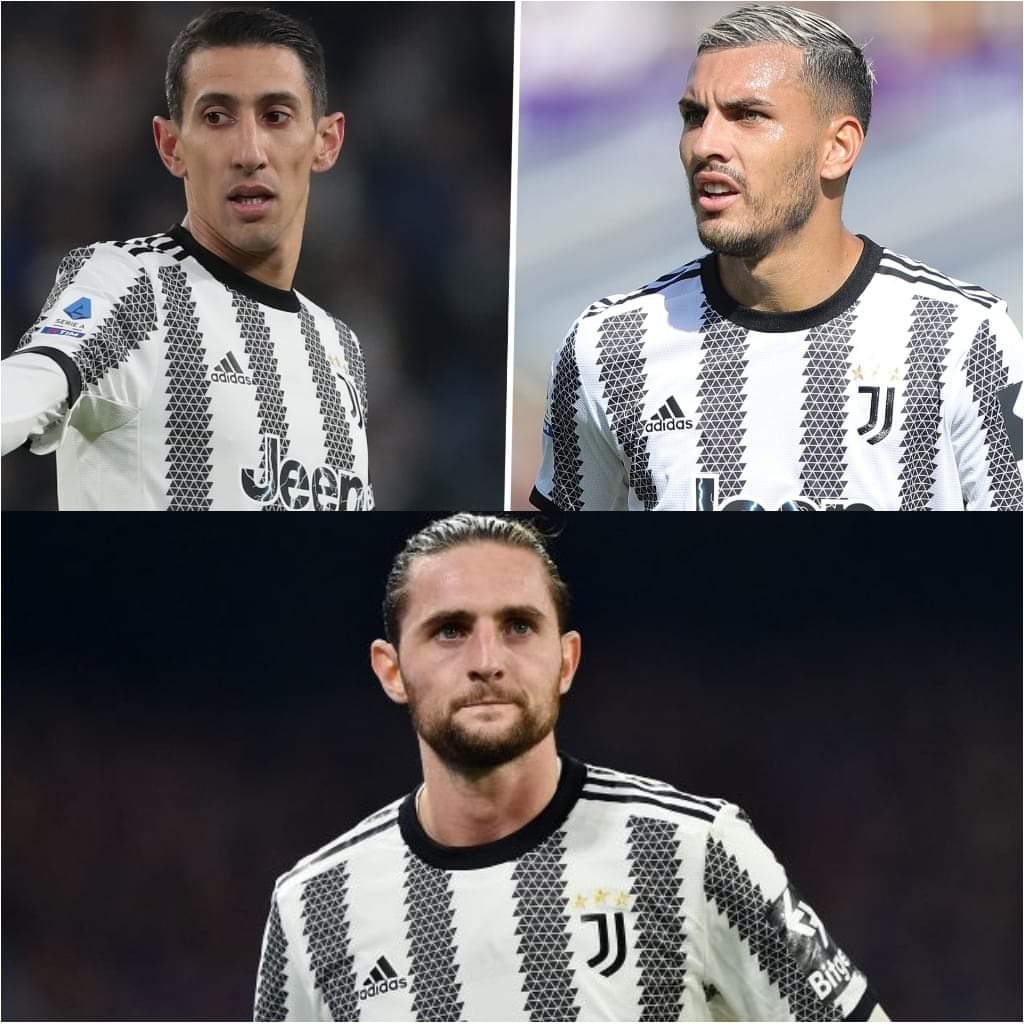 Questa sera #UdineseJuve per tutti e tre sarà l'ultima partita in maglia bianconera, dispiace solo per #Rabiot per gli altri due no, #DiMaria a parte qualche partita ha deluso, #Paredes è venuto in vacanza 🤬