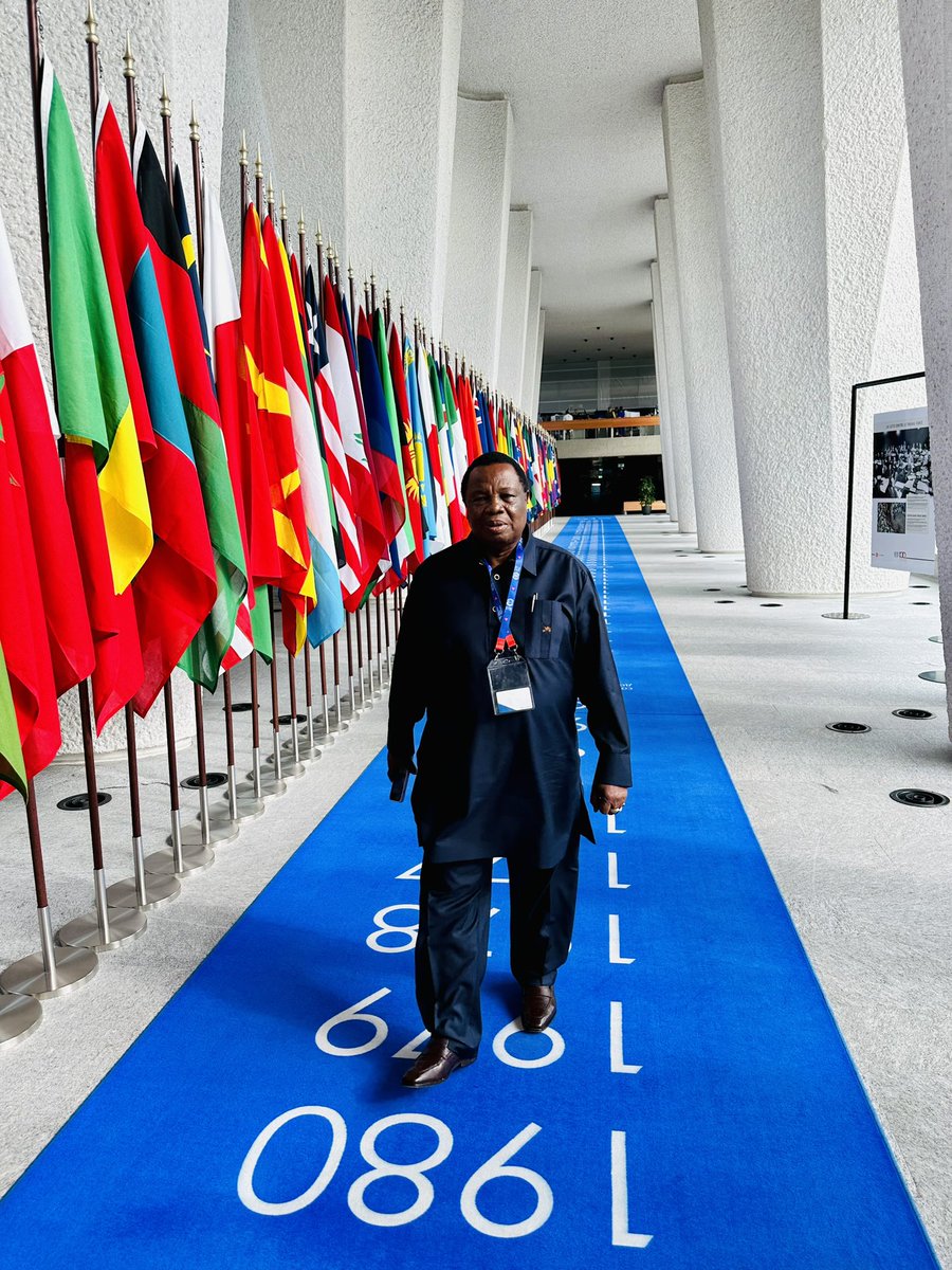 Arrived at the ILO Headquarters in Geneva, Switzerland, for the 111th session of the International Labour Conference (ILC). I’m grateful for being elected by workers globally as the Vice Chairperson of the conference. 
#ILC2023