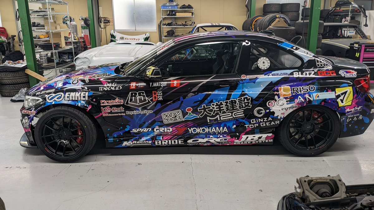 RKONLINE_PR's tweet photo. JBTブレーキでもサポートさせていただいている、松井有紀夫選手のBMWがいよいよ公開されました。

FDJ1での活躍を期待しています！

https://t.co/kJ7KEg75wM https://t.co/r1ZRMiA2js