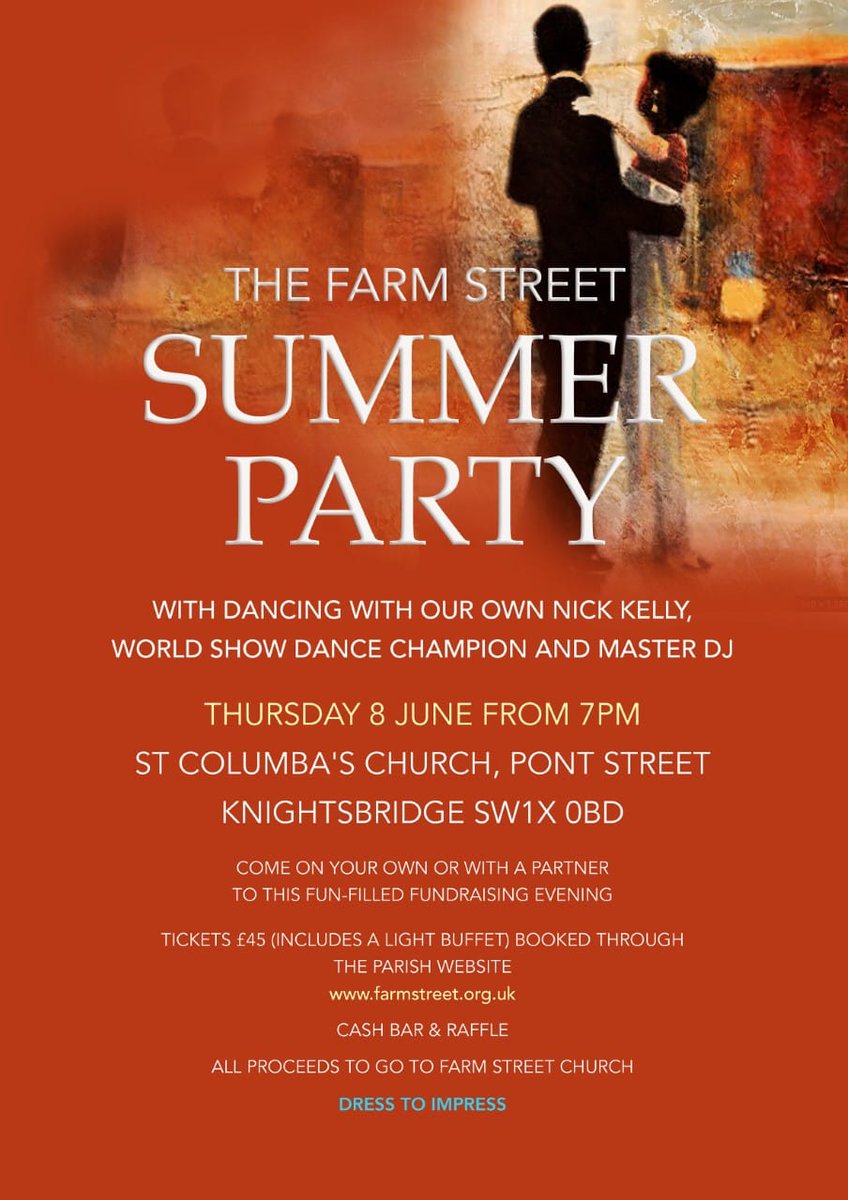 A fun evening to fundraise for Farm Street Church.