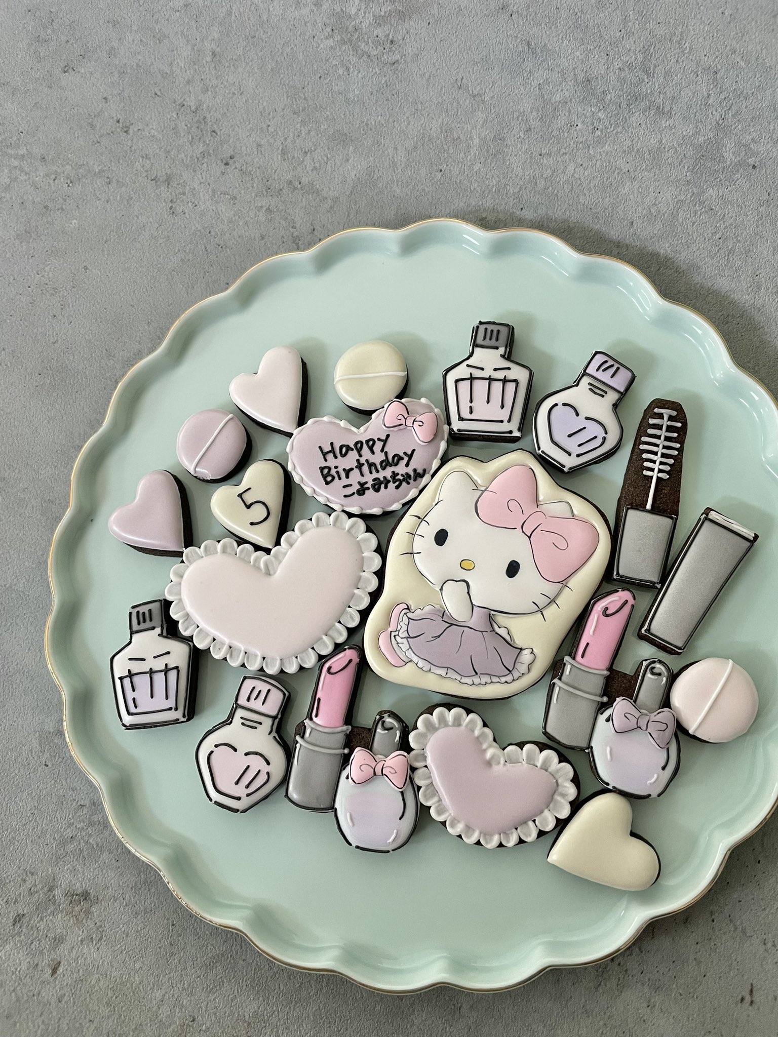 もくもくちゃん」ホワイトデー限定コラボアイシングクッキー製作