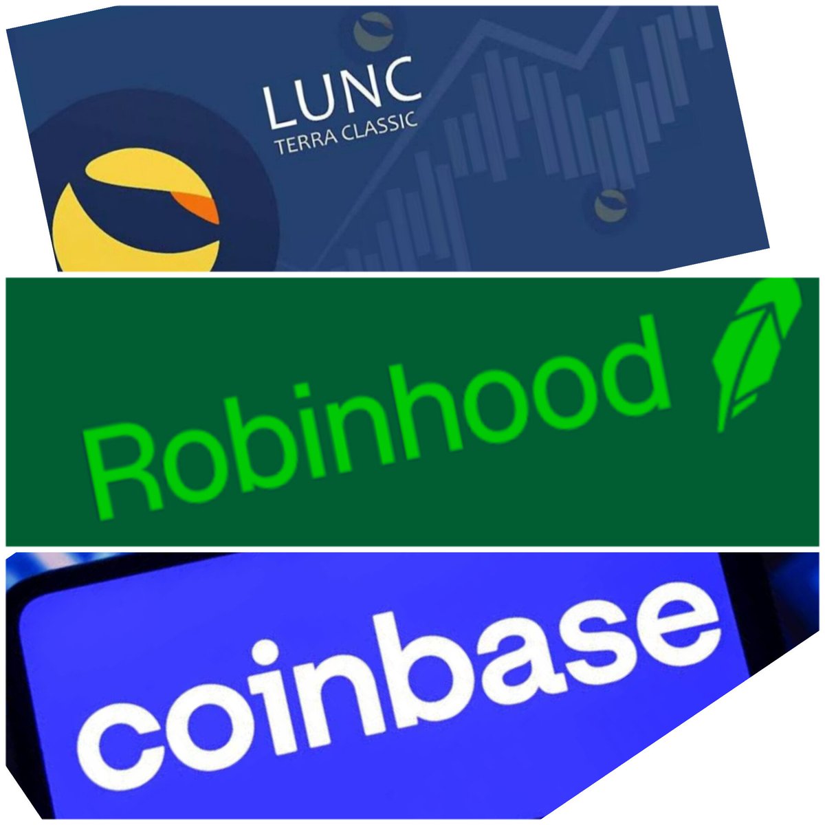 Retweet and Follow if you want #LUNC $LUNC to be listed on #coinbase and #Robinhood 🔥🚀