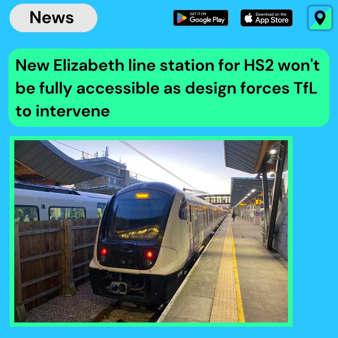 Andy Lord, TfL 's interim commissioner: 'We want to ensure that all journeys are catered for by offering level boarding at Old Oak Common Elizabeth line station, which is not currently part of the station design. I am personally pushing the DfT for this commitment.' #wemove