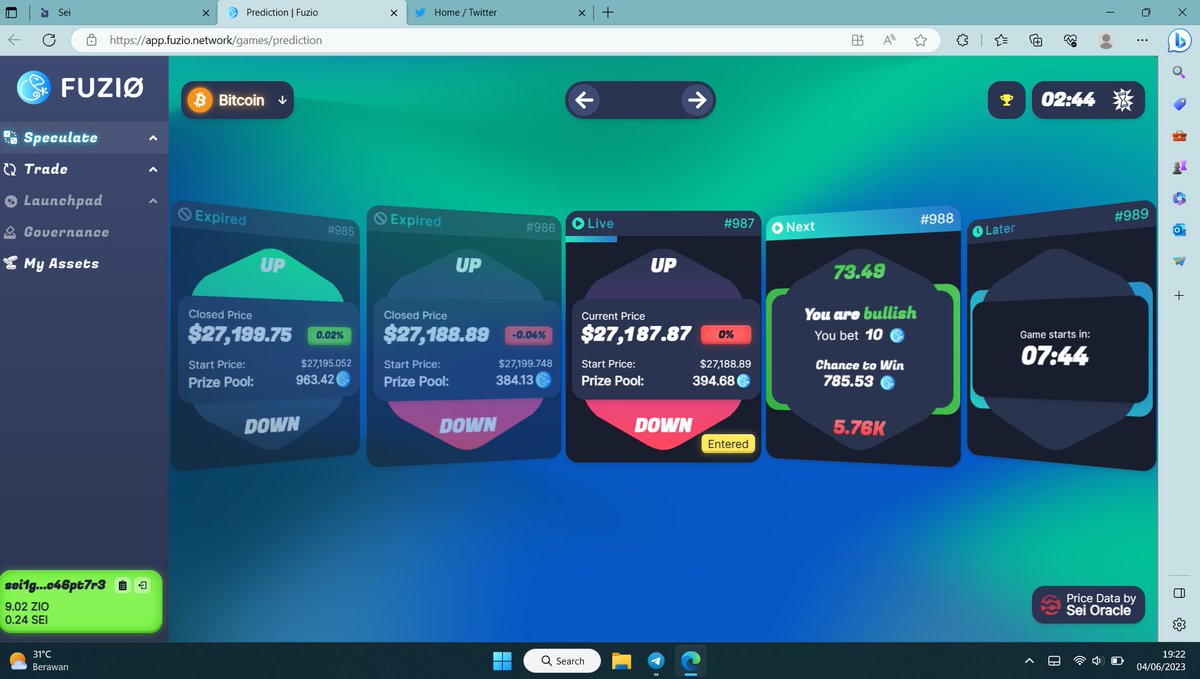 Roblucci2019's tweet photo. Best Experience with @FuzioNetwork @SeiNetwork https://t.co/0mw6zXbWxh