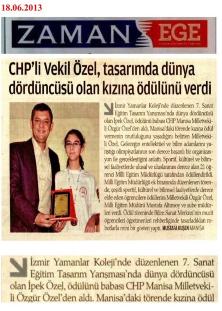 Özgür Özel, gündem olmuşsun yine yaptıklarınla. Adını her duyduğumda sadece “Allah büyük” diyorum. FETÖ’cüleri ve onların bile atmadığı iftiranı hiç unutmuyorum, sana da unutturmayacağım <a href="/eczozgurozel/">Özgür Özel</a> 
Kendi yaptığını bana mal etmeyecektin…
Ha bir de yer yerden şu haberi