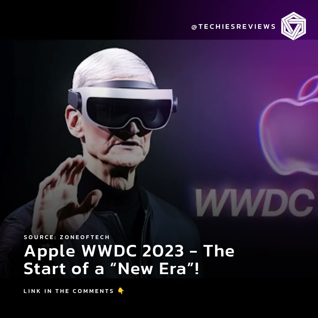 Apple WWDC 2023: New Era begins! 🚀 iOS 17, MacBook Air, & Apple RealityPro! 🤯 #AppleWWDC #iOS17 #MacBookAir Thoughts, techies?